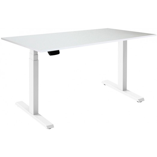 Стол с регулируемой высотой Unique Ergo Desk White