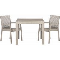 Комплект садовой мебели Sundays Loreto 043A+080 серый
