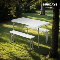 Комплект складной мебели Sundays AC-B110 (белый) купить в Минске
