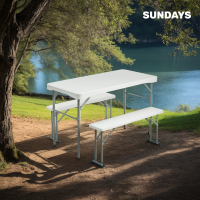 Комплект складной мебели Sundays AC-B110 (белый) купить в Минске