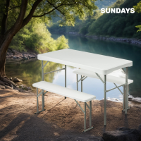 Комплект складной мебели Sundays AC-B110 (белый) купить в Минске