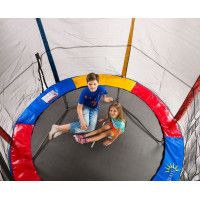 Батут Sundays Acrobat-D252 с сеткой разноцветный купить в Минске Батут Sundays Acrobat-D252 с сеткой разноцветный купить в Минске