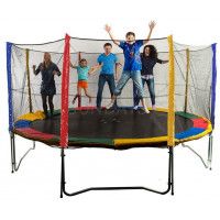 Батут Sundays Acrobat-D465 с сеткой, разноцветный купить в Минске Батут Sundays Acrobat-D465 с сеткой, разноцветный купить в Минске