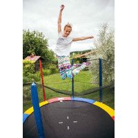 Батут Sundays Acrobat-D465 с сеткой, разноцветный купить в Минске Батут Sundays Acrobat-D465 с сеткой, разноцветный купить в Минске