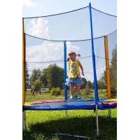 Батут Sundays Acrobat-D465 с сеткой, разноцветный купить в Минске Батут Sundays Acrobat-D465 с сеткой, разноцветный купить в Минске