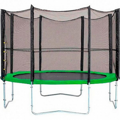 Батут Sundays Acrobat-D252 с сеткой зеленый
