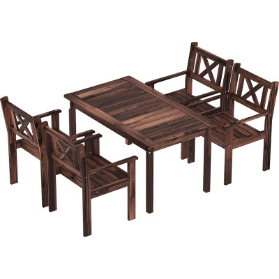 Комплект садовой мебели Sundays Ф-183 1/4 орех купить в Минске