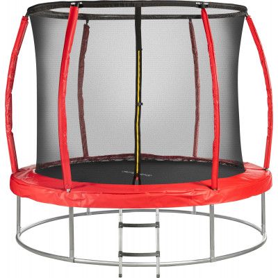 Батут Sundays Favorite Premium 10FT (красный, с сеткой, с лестницей) купить в Минске