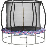 Батут Sundays Favorite Premium 10FT (смайл, с сеткой, с лестницей)