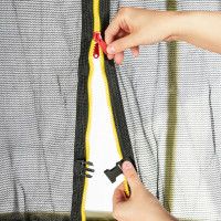 Батут Sundays Favorite Premium 8FT (желтый, с сеткой, с лестницей) купить в Минске Батут Sundays Favorite Premium 8FT (желтый, с сеткой, с лестницей) купить в Минске