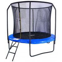 Батут Sundays JumpX 8FT (синий, с сеткой, с лестницей) купить в Минске