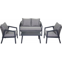 Комплект садовой мебели Sundays LUC-2446E серый купить в Минске Комплект садовой мебели Sundays LUC-2446E серый купить в Минске