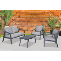 Комплект садовой мебели Sundays LUC-2446E серый купить в Минске Комплект садовой мебели Sundays LUC-2446E серый купить в Минске
