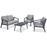 Комплект садовой мебели Sundays LUC-2446E серый купить в Минске Комплект садовой мебели Sundays LUC-2446E серый купить в Минске