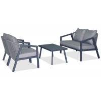 Комплект садовой мебели Sundays LUC-2446E серый купить в Минске Комплект садовой мебели Sundays LUC-2446E серый купить в Минске