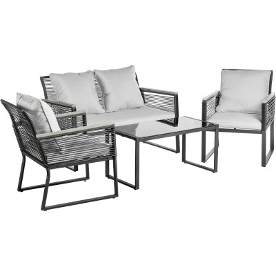 Комплект садовой мебели Sundays LUC-X-A4-W0357 серый купить в Минске