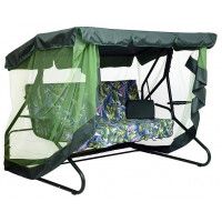 Качели садовые Sundays Garden Люкс-021 с сеткой с1405 Качели садовые Sundays Garden Люкс-021 с сеткой с1405