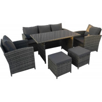 Комплект садовой мебели Sundays Madeira SFS 020 серый/капучино подушки купить в Минске