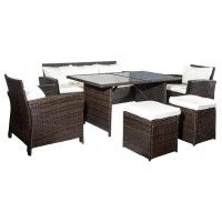 Комплект садовой мебели Sundays Madeira SFS 020 бежевые подушки