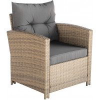 Комплект садовой мебели Sundays Alcamo SFS 056 (бежевый/серые подушки) купить в Минске