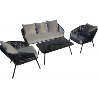 Комплект садовой мебели Sundays Siracusa SFS306 серый Комплект садовой мебели Sundays Siracusa SFS306 серый