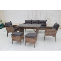Комплект садовой мебели Sundays Taormina SFS 078 (коричневый) купить в Минске Комплект садовой мебели Sundays Taormina SFS 078 (коричневый) купить в Минске