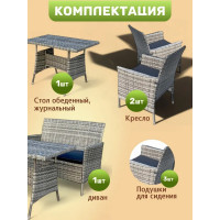 Комплект садовой мебели Sundays XS-RTS011C купить в Минске
