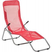 Шезлонг Sundays ZC-CL005-1 (розовый) Шезлонг Sundays ZC-CL005-1 (розовый)