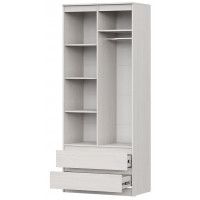 Шкаф двухстворчатый SV-МЕБЕЛЬ МС Бриз-1 К ясень анкор светлый купить в Минске Шкаф двухстворчатый SV-МЕБЕЛЬ МС Бриз-1 К ясень анкор светлый купить в Минске