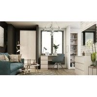 Письменный стол SV-мебель (МС Бриз-1 К) ясень анкор светлый купить в Минске Письменный стол SV-мебель (МС Бриз-1 К) ясень анкор светлый купить в Минске