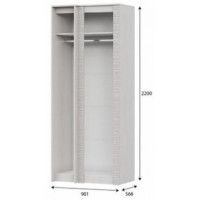 Шкаф SV-МЕБЕЛЬ (МС Гамма 20 К) серия №4 ясень анкор светлый / сандал светлый угловой купить в Минске Шкаф SV-МЕБЕЛЬ (МС Гамма 20 К) серия №4 ясень анкор светлый / сандал светлый угловой купить в Минске