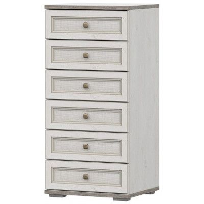 Комод SV-мебель (МС Александрия) КМ-101 серия 3 сосна санторини светлый купить в Минске