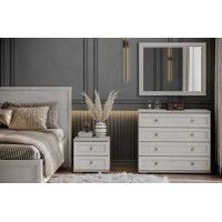 Комод SV-мебель (МС Александрия) КМ-102 серия 3 сосна санторини светлый купить в Минске Комод SV-мебель (МС Александрия) КМ-102 серия 3 сосна санторини светлый купить в Минске