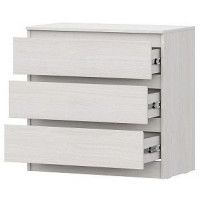 Комод SV-мебель (МС Бриз-1 К) ясень анкор светлый (3 ящика) купить в Минске