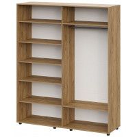 Шкаф четырехстворчатый SV-МЕБЕЛЬ (МС Милан К) дуб золотой/белый/белый матовый купить в Минске Шкаф четырехстворчатый SV-МЕБЕЛЬ (МС Милан К) дуб золотой/белый/белый матовый купить в Минске