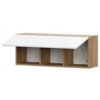 Шкаф навесной SV-МЕБЕЛЬ (МС Милан К) дуб золотой/белый матовый купить в Минске Шкаф навесной SV-МЕБЕЛЬ (МС Милан К) дуб золотой/белый матовый купить в Минске