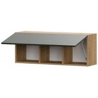 Полка настенная SV-МЕБЕЛЬ МС Милан К дуб золотой/олива софт