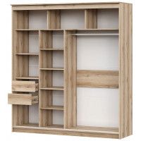 Шкаф-купе SV-МЕБЕЛЬ К №25 (2,0 м) Блэк Делано/Лакобель/Черный матовый купить в Минске Шкаф-купе SV-МЕБЕЛЬ К №25 (2,0 м) Блэк Делано/Лакобель/Черный матовый купить в Минске