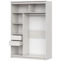 Шкаф-купе SV-МЕБЕЛЬ К №25 (1,5 м) Грей Сосна Санторини Светлый/Графит/Железная руда купить в Минске Шкаф-купе SV-МЕБЕЛЬ К №25 (1,5 м) Грей Сосна Санторини Светлый/Графит/Железная руда купить в Минске