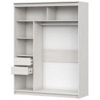 Шкаф-купе SV-МЕБЕЛЬ К №25 (1,7 м) Грей Сосна Санторини Светлый/Графит/Железная руда купить в Минске Шкаф-купе SV-МЕБЕЛЬ К №25 (1,7 м) Грей Сосна Санторини Светлый/Графит/Железная руда купить в Минске