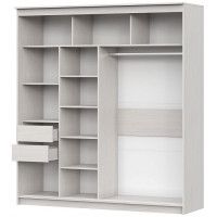 Шкаф-купе SV-МЕБЕЛЬ К №19 (2,0 м) серия 3 ясень анкор светлый купить в Минске