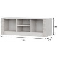 Тумба под телевизор SV-МЕБЕЛЬ (МС Гамма 20 К) серия №4 ясень анкор светлый/сандал светлый купить в Минске