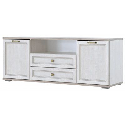 Тумба под телевизор SV-МЕБЕЛЬ (МС Александрия) ТБ-106 серия 3 сосна санторини светлый купить в Минске