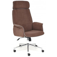 Кресло офисное TetChair Charm ткань коричневый