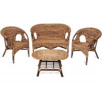 Комплект для отдыха Мандалино (диван + 2 кресла + стол овальный) купить в Минске