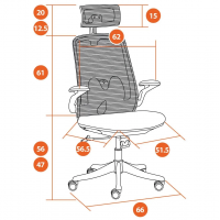 Кресло MESH-10HR купить в Минске