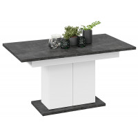 Стол раздвижной ДЕТРОЙТ Тип 1 1504(2014)*850 ателье темный/белый купить в Минске Стол раздвижной ДЕТРОЙТ Тип 1 1504(2014)*850 ателье темный/белый купить в Минске