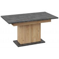 Стол раздвижной ДЕТРОЙТ Тип 1 1504(2014)*850 ателье темный/дуб крафт золотой