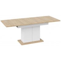 Стол раздвижной ДЕТРОЙТ Тип 1 1504(2014)*850 дуб крафт золотой/белый купить в Минске