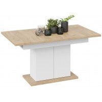 Стол раздвижной ДЕТРОЙТ Тип 1 1504(2014)*850 дуб крафт золотой/белый купить в Минске